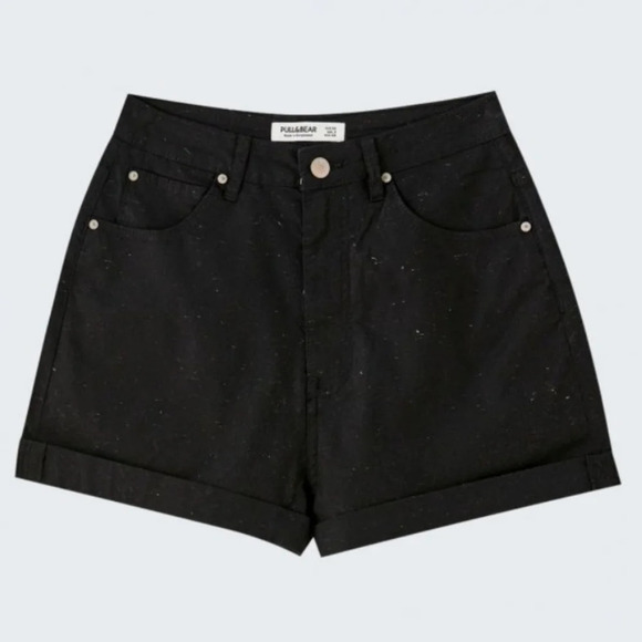 Pull&Bear high waist denim shorts nwt size 0 - Picture 4 of 10